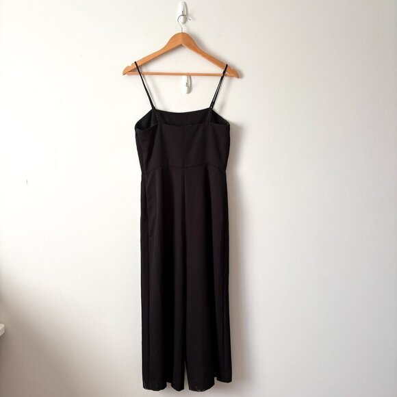 Aritzia Babaton Estaban Skinny Strap Jumpsuit Black Size 4 - Picture 7 of 9